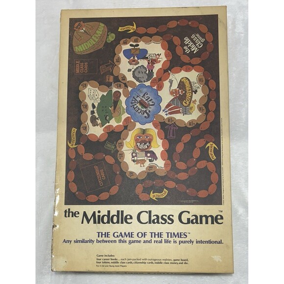 RARE!Vintage 1979 'The Middle Class Game